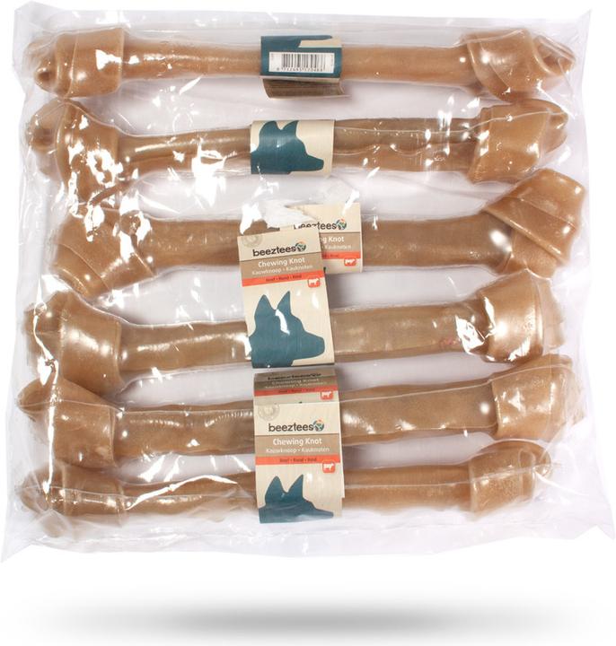 Produktbild Beeztees Kauknoten Rinderhaut (Adult, 1 Stk., 80 g)