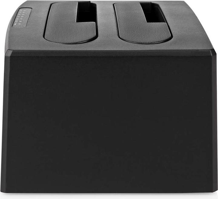 Produktbild Nedis Festplatten-Dockingstation | USB 3.2 Gen1 | USB Type-A | 2 Festplatten | 2.5 / 3.5 " | USB 3.2