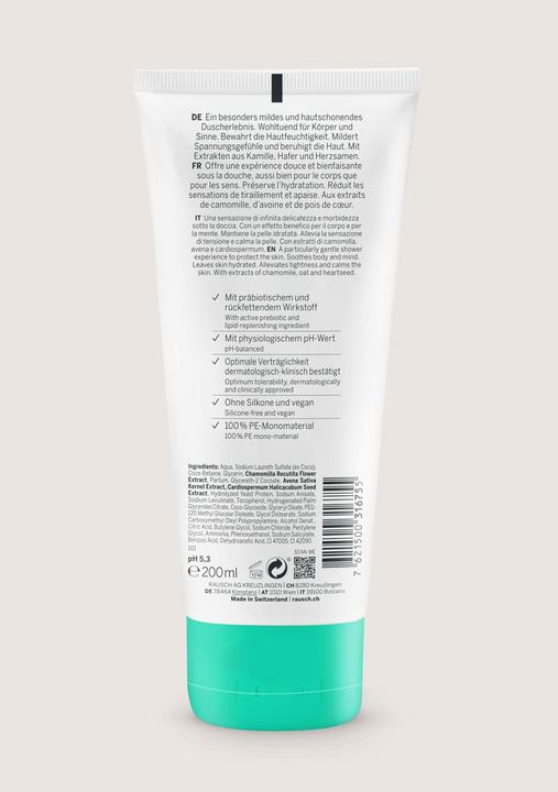 Actual product image Rausch Sensitive Shower Gel with chamomile (200 ml)