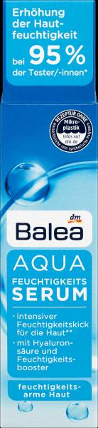 Actual product image dm Balea Serum Aqua Moisture (30 ml)