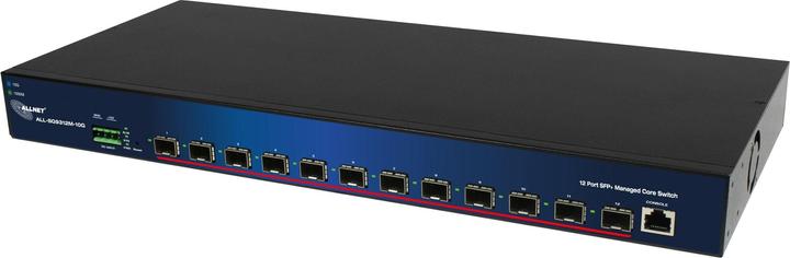 Image du produit Allnet Switch smart managed Layer2 12 Port o 12x 12 SFP+ 10GbE o 19" o ALL-SG9312M-10G o Core-Switch (12 Ports)