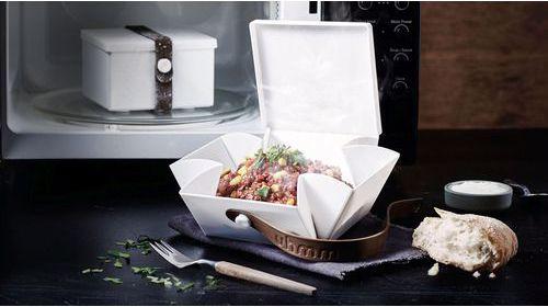 Produktbild Uhmm Box Lunchbox No. 02 Hellblau Weiss