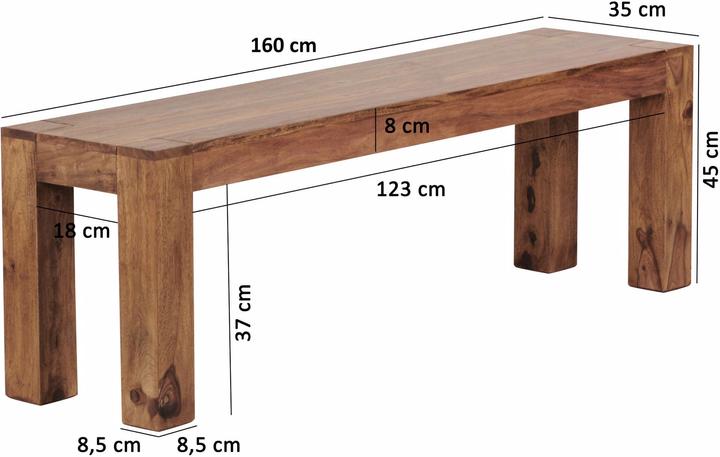 Actual product image Wohnling Mumbai (160 cm)