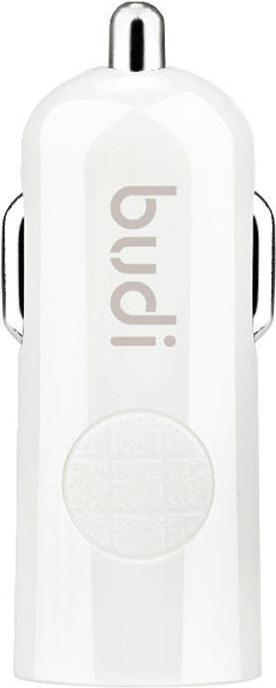 Produktbild Budi Ładowarka samochodowa USB (Biały)