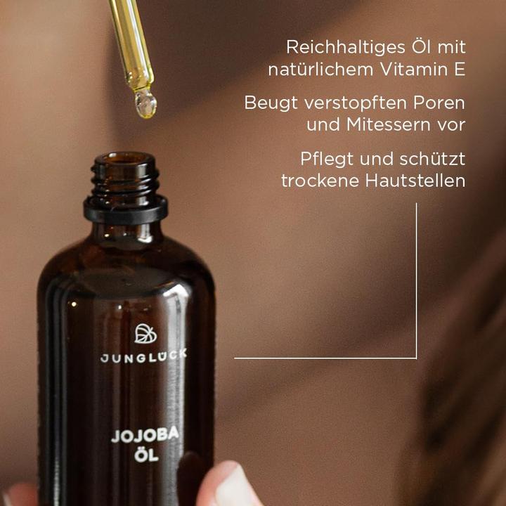 Produktbild Junglück Bio-Jojobaöl (Körperöl, 100 ml)