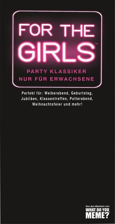 Produktbild For the Girls (Deutsch)