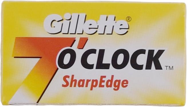 Gillette 7 O'Clock SharpEdge (5 x)