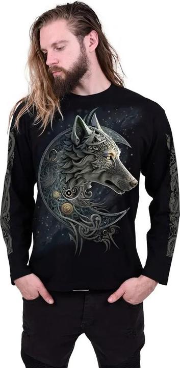 Produktbild Spiral Celtic Wolf TShirt Langärmlig (L)