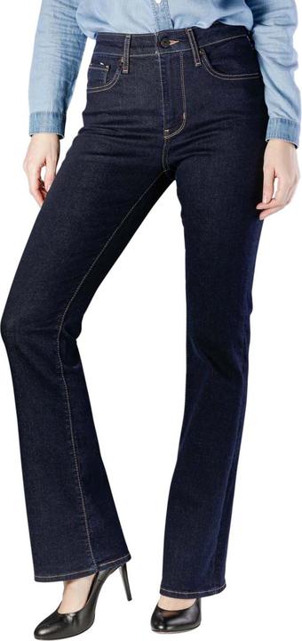 Actual product image Levis 725 High Rise Bootcut Jeans to the nine