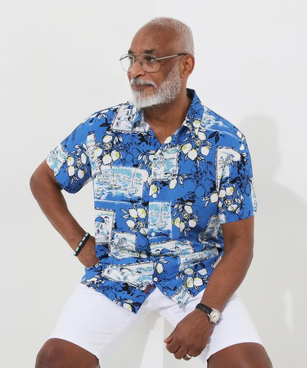 Produktbild Joe Browns Postcard Print Summer Holiday Short Sleeve Shirt (M)