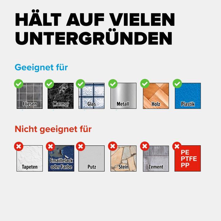 Produktbild tesa LAVAA Eck-Duschkorb, klein inkl. Klebelösung ohne Bohren