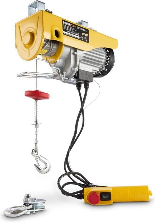 Powerplus Palan électrique 1000W 200/400kg