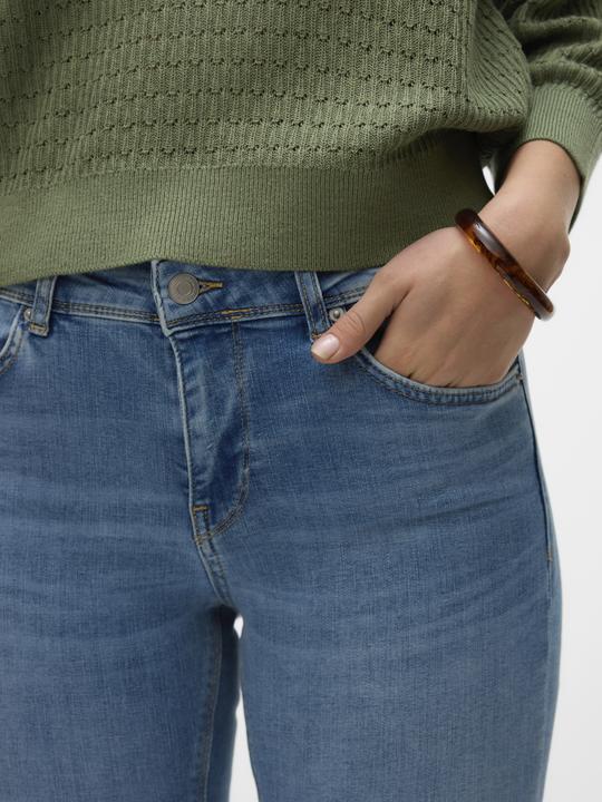 Produktbild Vero Moda VMLUX Mid Rise Slim Fit Jeans Slim Fit Jeans (32)