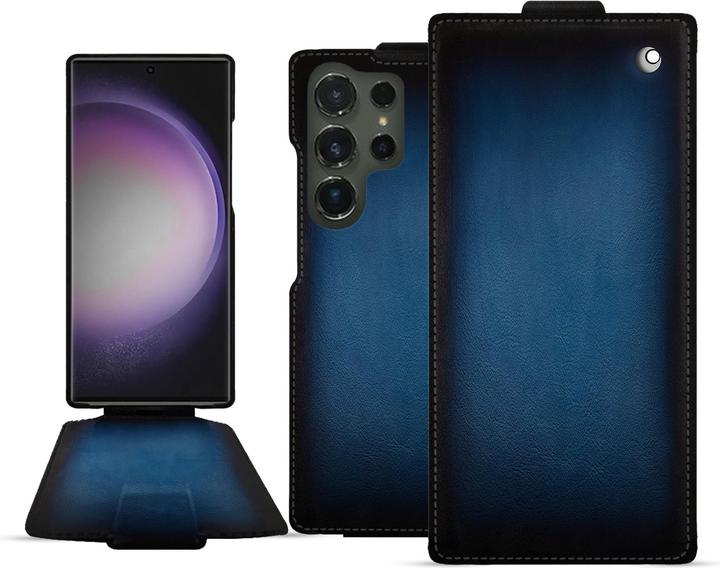 Noreve Lederschutzhülle vertikal (Samsung Galaxy S24 Ultra)