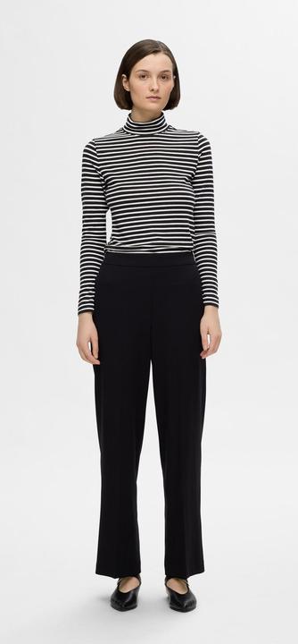 Image du produit Selected Femme Gestreiftes Oberteil mit langen Ärmeln (XL)