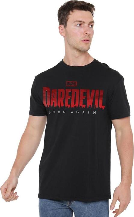 Immagine prodotto Daredevil Born Again Maglietta Logo Uomo (M)
