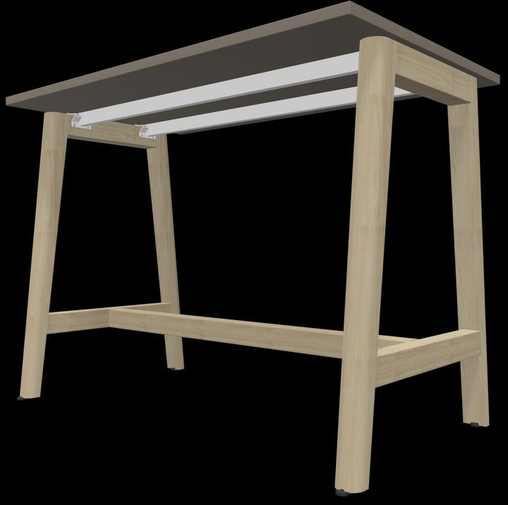 Image du produit Narbutas Nova Wood Table haute (120 x 70 x 90 cm)