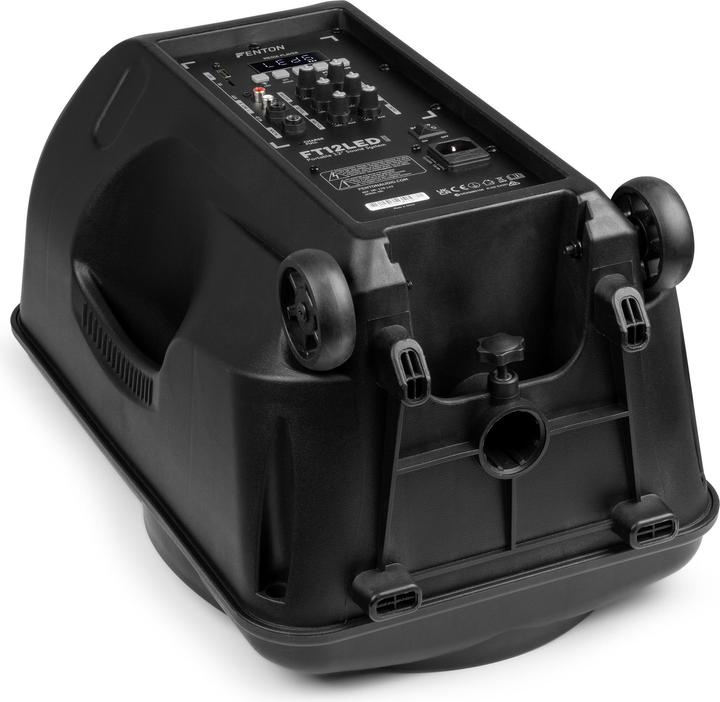 Image du produit Fenton Speaker Bluetooth - FT12LED MK2 karaoke box met LEDâ€™s, accu en microfoon - Voor (Actif)