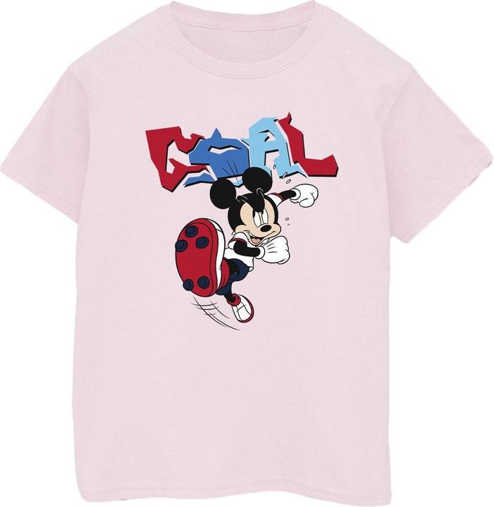 Immagine prodotto Disney Mickey Mouse Goal Striker Pose Maglietta Ampia Donna (XXL)