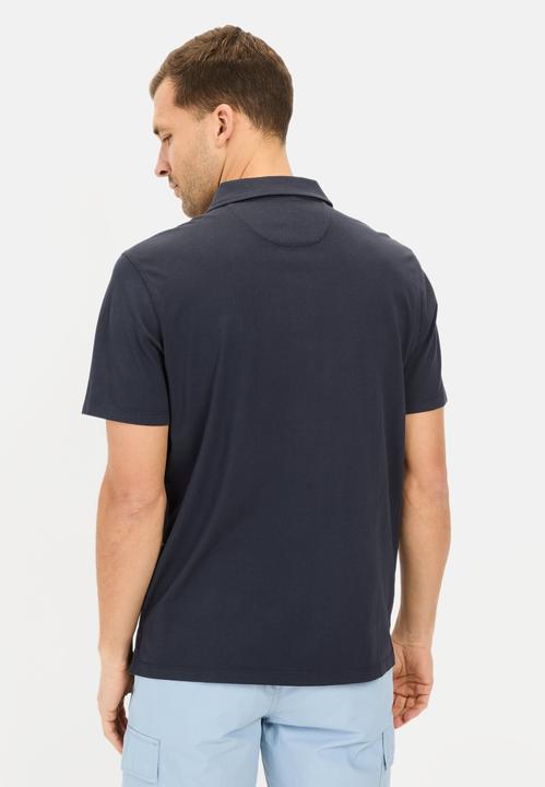 Image du produit Camel Active Kurzarm Poloshirt aus reiner Baumwolle (M)