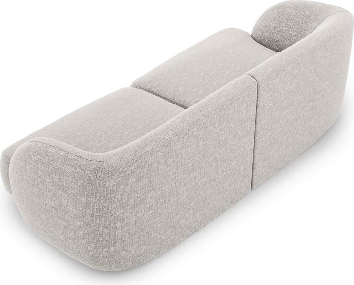 Actual product image Micadoni Boucle Sofa, "Miley", 3 Seats, 255x90x70Made in Europe (2 person sofa, 3-seater, 4-seater)