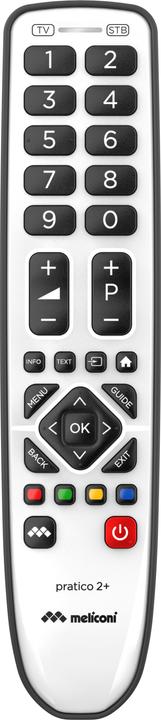 Meliconi Gumbody Pratico 2+ (Télécommande universelle, Miracast)