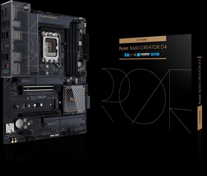 Immagine prodotto ASUS PROART B660-CREATOR D4 (LGA 1700, Intel B660, ATX)