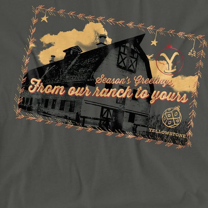 Image du produit Yellowstone - T-shirt SEASONS GREETINGS FROM THE - Adulte (XL)
