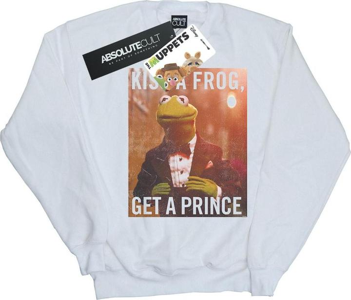 Immagine prodotto Disney The Muppets Kiss A Frog Get A Prince Felpa Donna (S)
