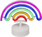 Actual product image Ootb Neon light, rainbow, approx. 25 x 10 x 17.5 cm