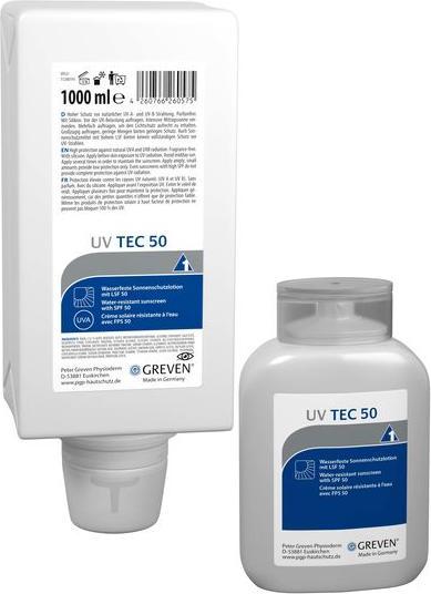 Sonnenschutz UV TEC 50 (Sonnenlotion, SPF 50, 250 ml)