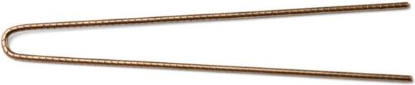 Produktbild Trisa Profi-Haarnadeln geriffelt U-förmig 73mm bornze 40 Stk (40 Stk.)