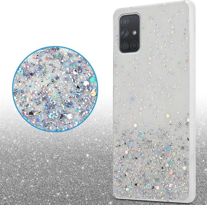 Image du produit Cadorabo Couverture TPU paillettes scintillantes (Samsung Galaxy A71 5G)