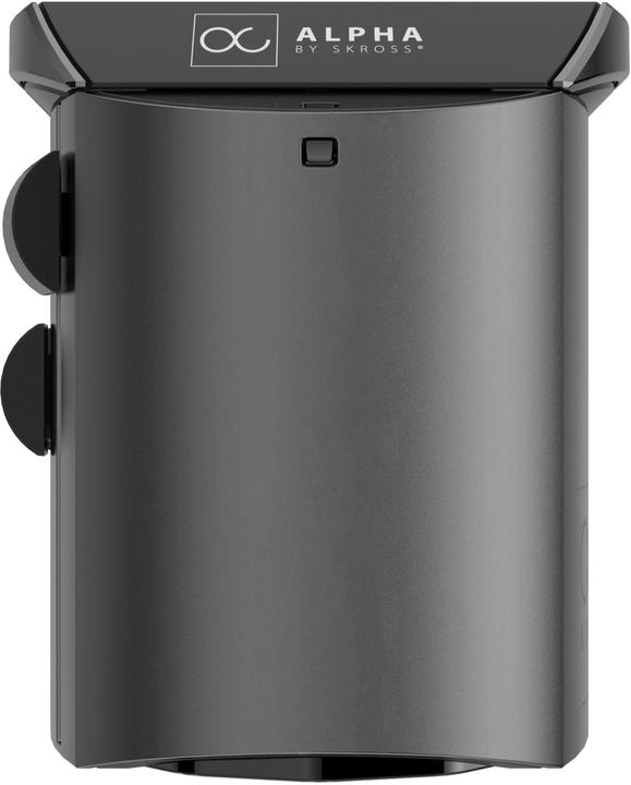 Actual product image Skross Alpha World travel adapter incl. hard case