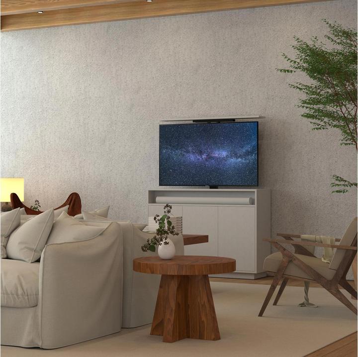 Image du produit Multibrackets TV-Lift Meuble AV, blanc max. 50 kg (55", 50 kg)