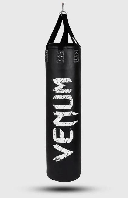 Produktbild Venum Challenger Heavy bag + Ceiling Hook - Black/White - Filled - 170cm (170 cm, 50 kg)
