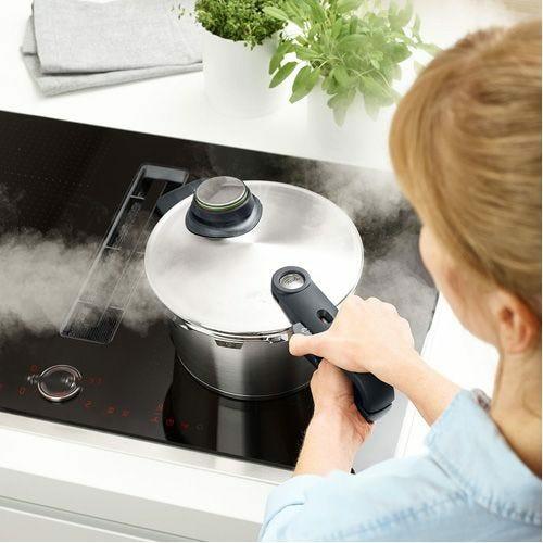 Actual product image Fissler Premium pressure cooker (26 cm, Steam cooker, Stainless steel)