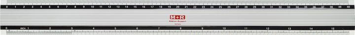 Actual product image M+r Metal Ruler (400 mm)