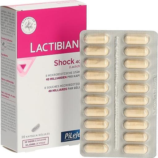 Produktbild Lactibiane Shock 40M (20 Stück, Kapseln, 9 g)
