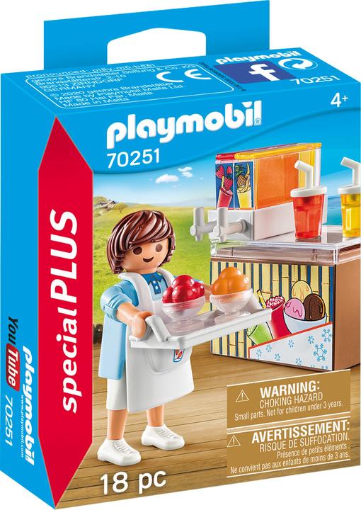 Produktbild Playmobil Slush-Ice Verkäufer (70251, Playmobil Special Plus)
