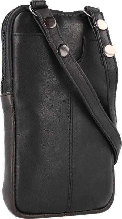 Produktbild Greenland Nature Black Nappa Handytasche Leder 11.5 cm