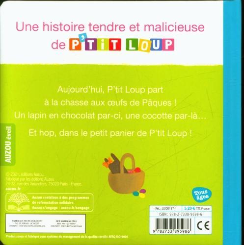 Image du produit P'tit Loup fête pâques (Français, Lallemand Orianne, Thuillier Eléonore, 2021)