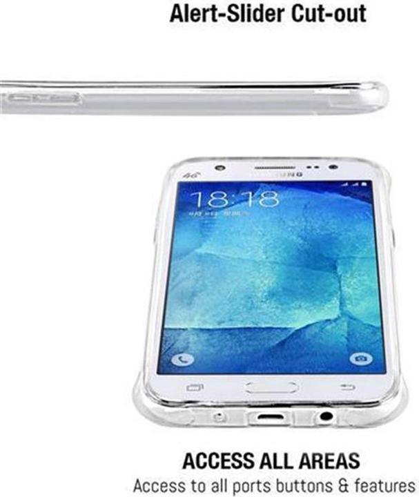 Productafbeelding Cadorabo TPU hoes Ultra Slank Klein Taillekoord (Samsung Galaxy J5 (2015))