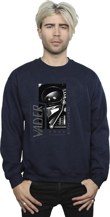 Actual product image Star Wars Mens Obi-Wan Kenobi Sith SciFi Collage Cotton Sweatshirt (XL)