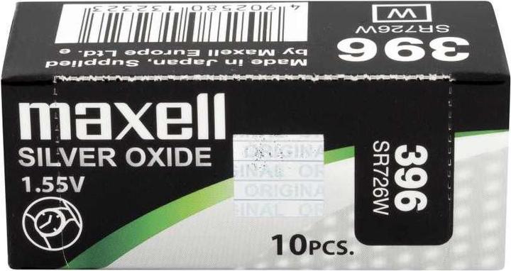 Image du produit Maxell Pile bouton SR726W 10 pièces (10 pcs, SR59, 28 mAh)
