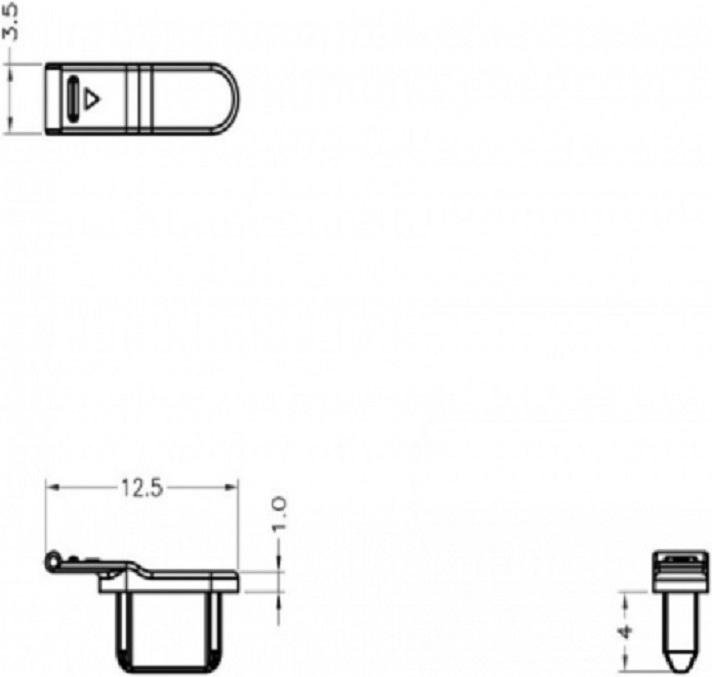 Produktbild Delock Lightning Staubschutz 10 Stk. (Lightning, 12.50 cm)