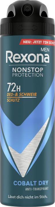 Rexona Rex. Men Nonst. Deospray 150, Cobalt Dry (Spray, 150 ml)