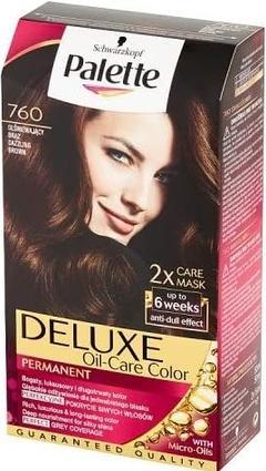 Palette Deluxe Oil-Care Hair Dye Permanently Coloring From Micro-Oil 760 Dazzling Bronze (760 Dazzling Bronze)