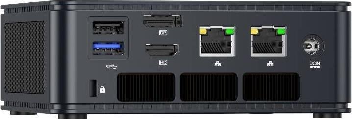 Actual product image GMKtec MINI PC K6 Ryzen 7 7840HS RAM + SSD Black (AMD Ryzen 7 7840HS, 32 GB, 1000 GB, Radeon 780M)