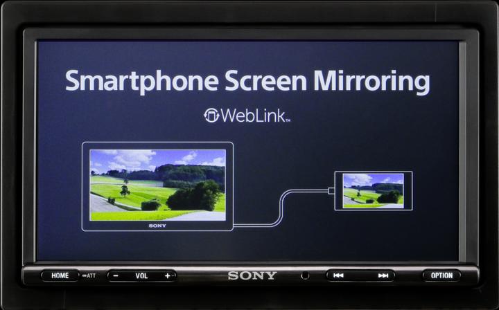 Actual product image Sony XAV-3500 (Android car)